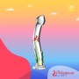 Flower Crystal Glass Dildo Sex Toy