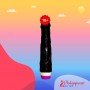 Super Natural Black Silicone Realistic Vibrator RSV-011