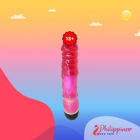Long Tough Jelly Realistic Vibrator RSV-024