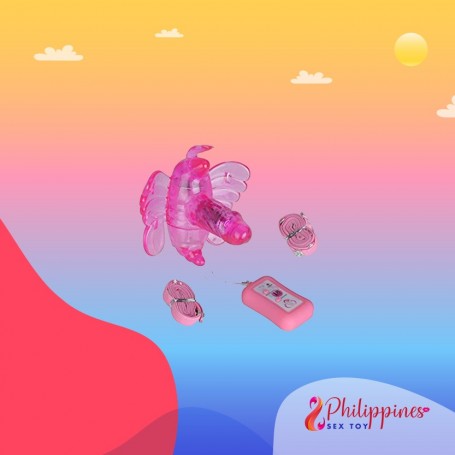 Butterfly Remote Control Strap On Vibrator SO-009