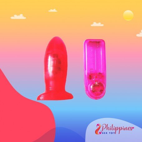 Crystal Anal Butt Plug Vibrating AD-013