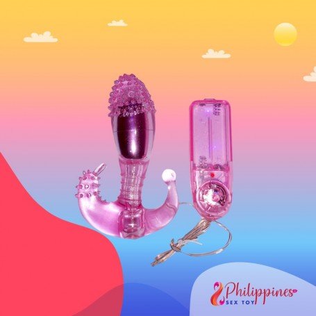 TRIPLE STIMULATTON SUPER STRONG SOFT RABBIT VIBRATOR RV-016