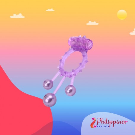 Vibrating Ball Banger Cock Ring Vibrator