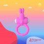 Rabbit Vibrating Penis Ring Blue Lolly
